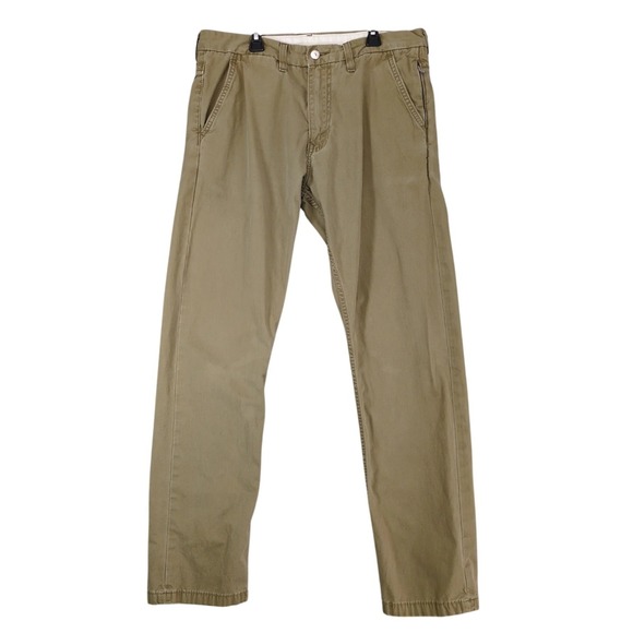 Levi's Other - Levi's 505 Tan Trouser Pants Mens 34x32 Side Zip Pocket Utility Streetwear 2010s